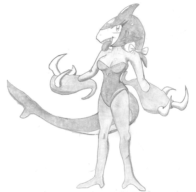 Shark girl by gamefox120