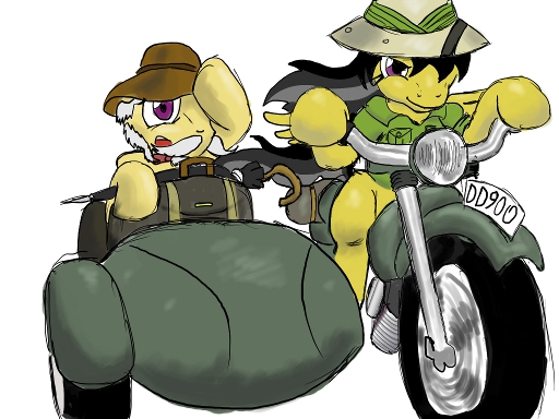 Daring Do and Diddly Do by gamefox120