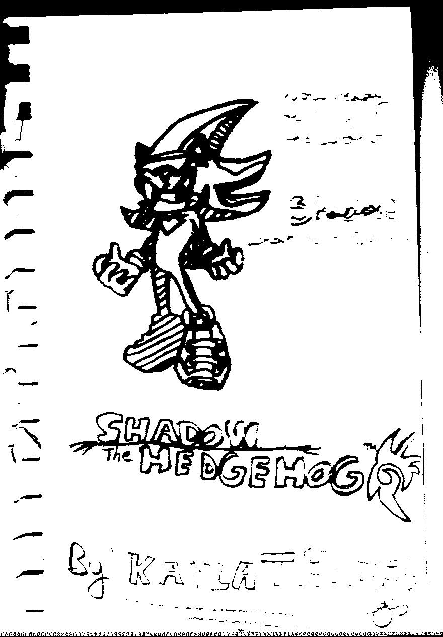 shadow the hedgehog by gamergirl2