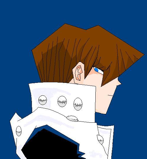 Seto Kaiba in MS Paint by ganymede