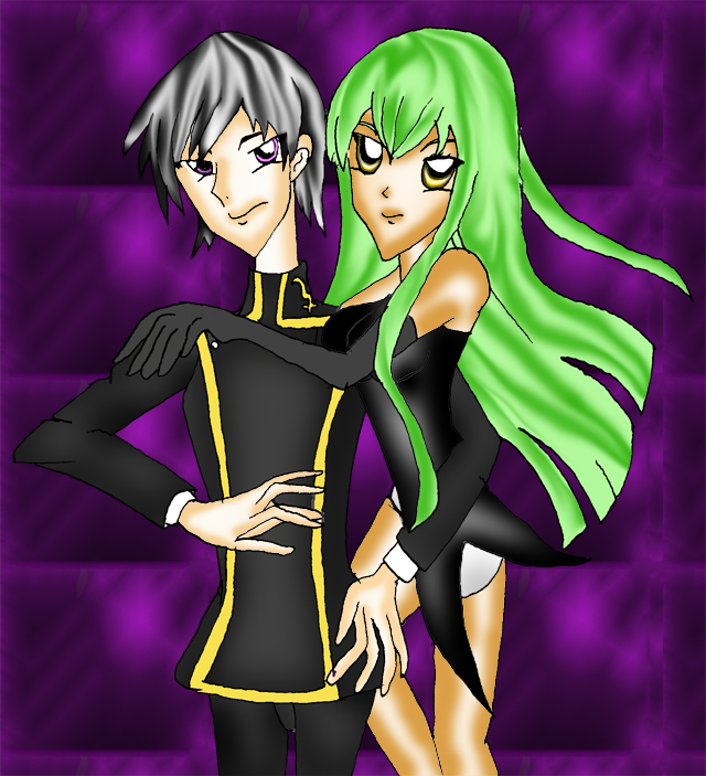 Lelouche and his witch by geckopaws2
