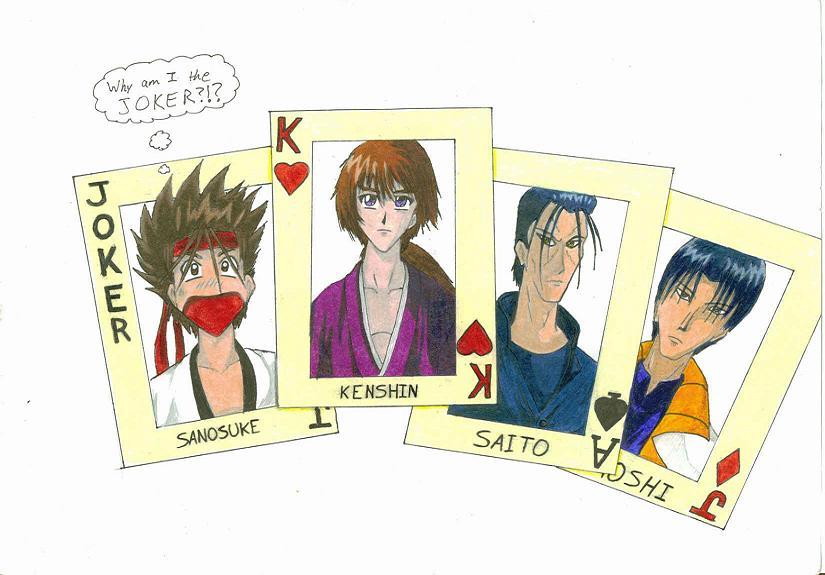 Kenshin Playing Cards by genesis_project
