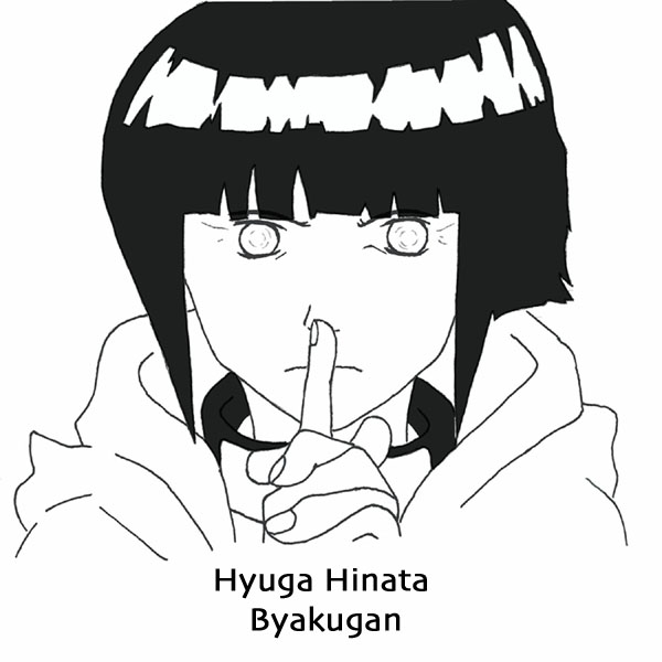 Hinata Byakugan by geospark525