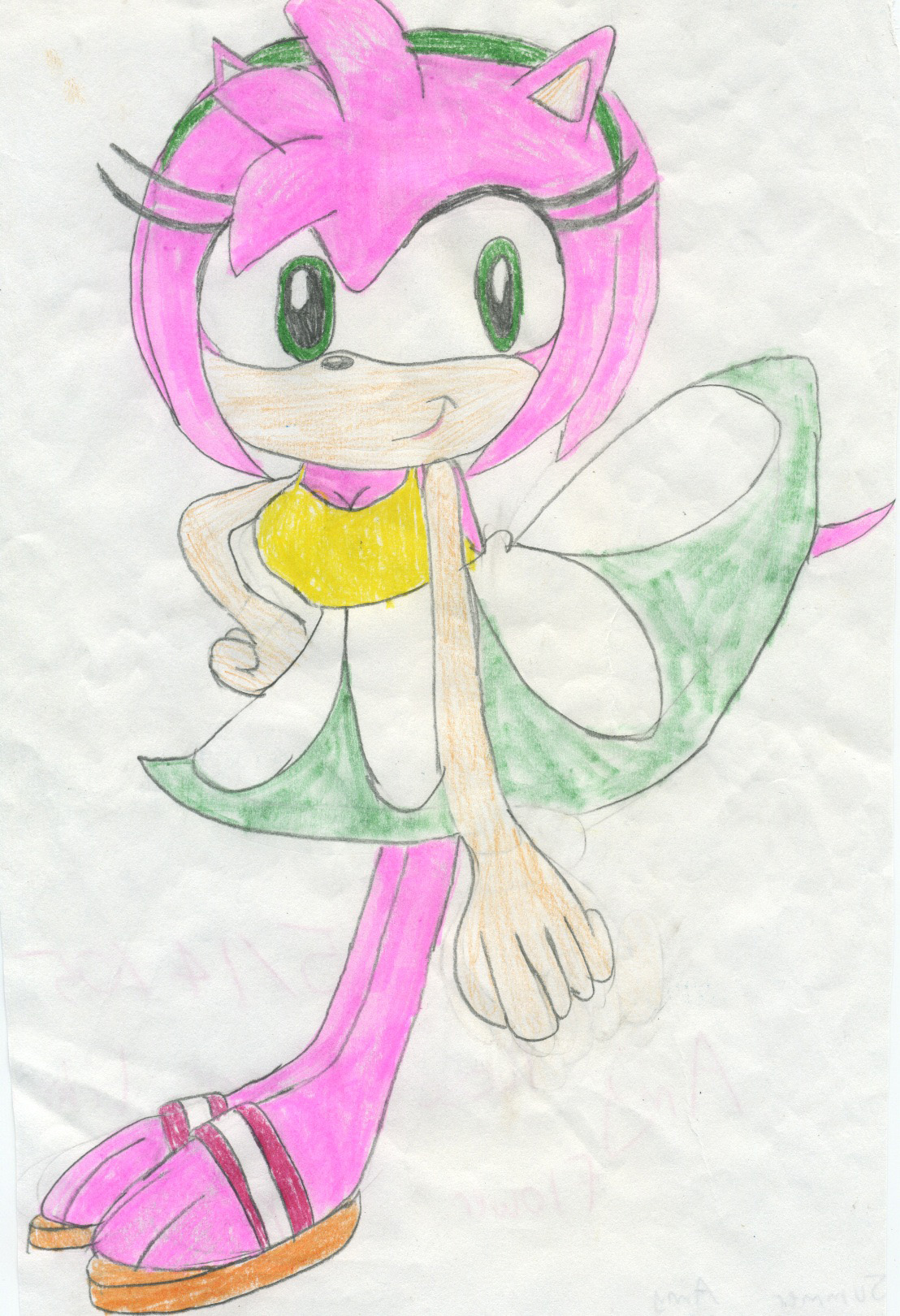 Amy in a Daisy Outfit by germanname