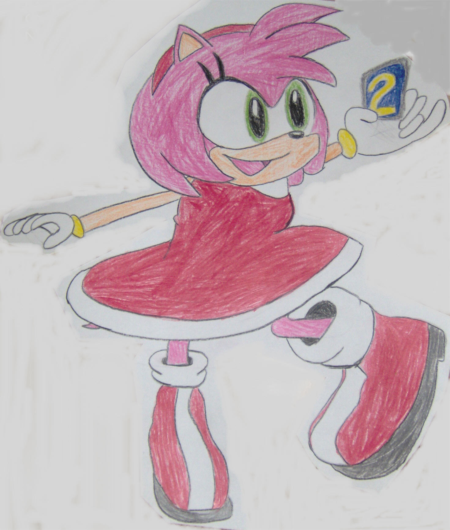 Amy from Sonic Shuffle by germanname