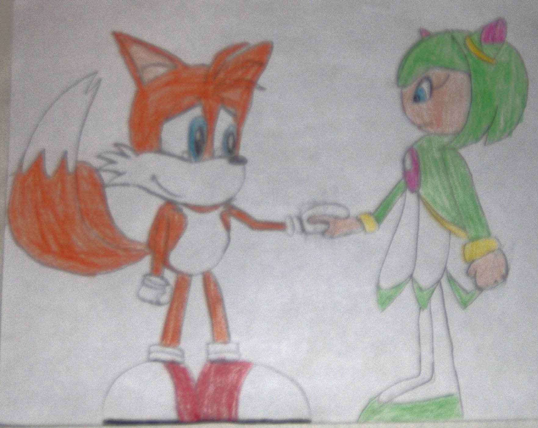 Tails and Cosmo by germanname