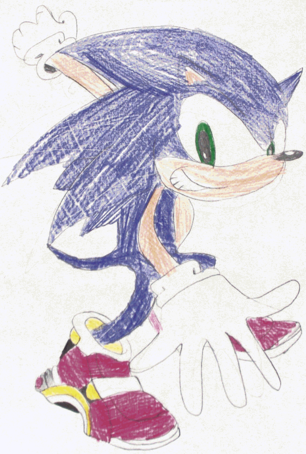 Sonic from SA2 by germanname