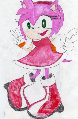 Amy from Sonic Adventure II by germanname