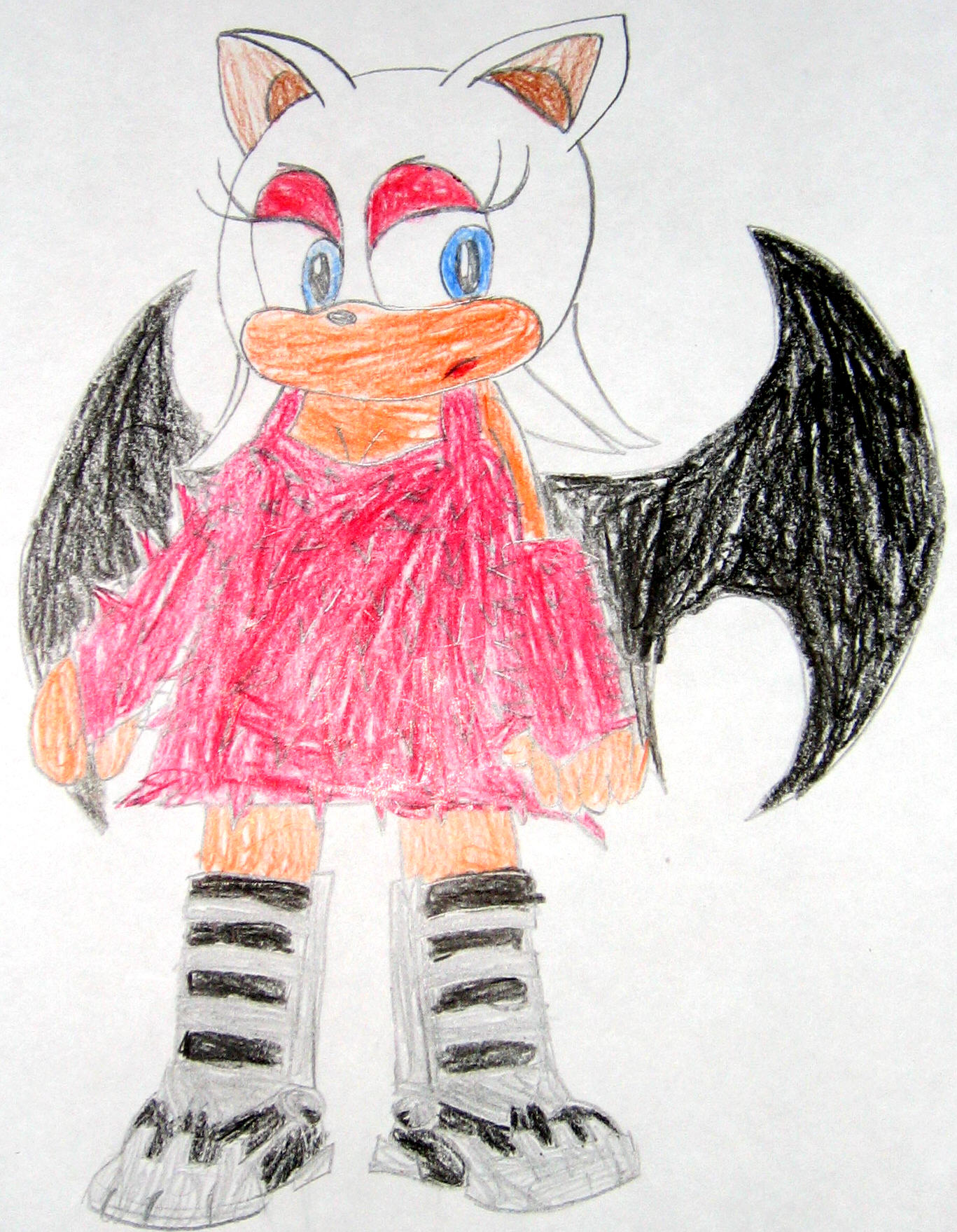 Rouge in Big Bertha's Costume by germanname