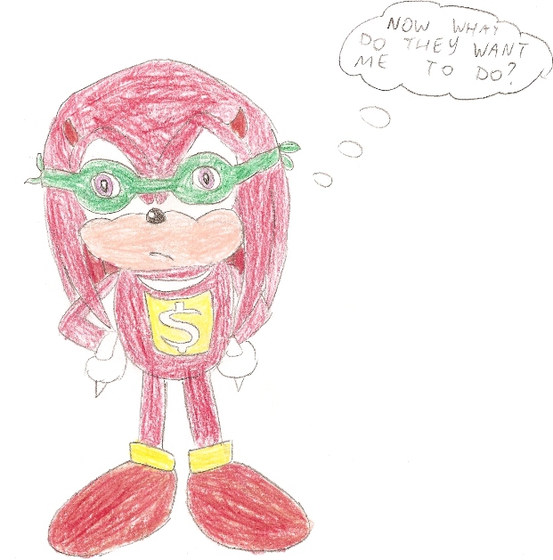 Knuckles as the PYL Whammy by germanname