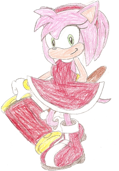 Amy from Sonic Advance 1 by germanname