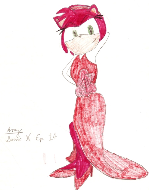 Amy's Dress First Time by germanname