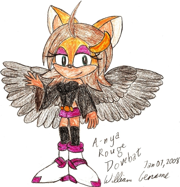 A-nya Rouge Dovebat by germanname
