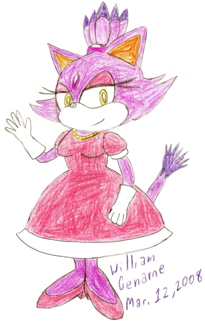Blaze in a Dress by germanname