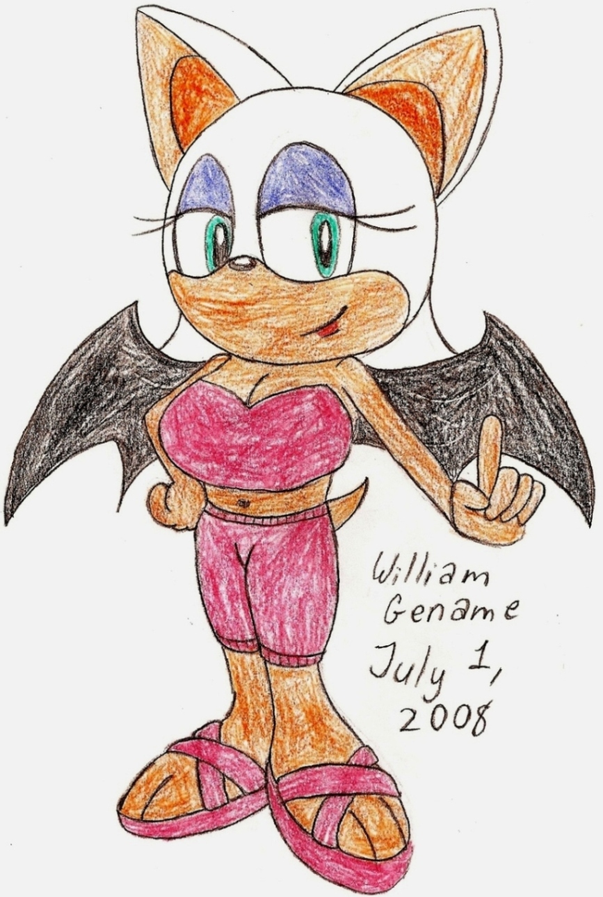 Alternative Outfit for Rouge by germanname