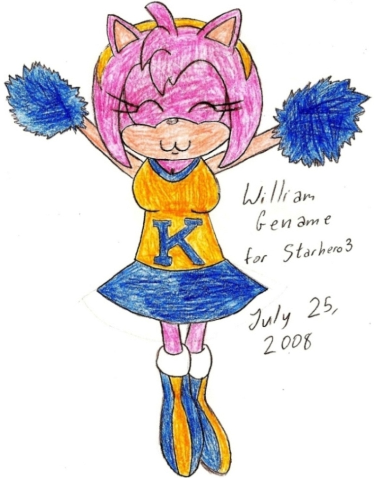 Amy the Cheerleader by germanname