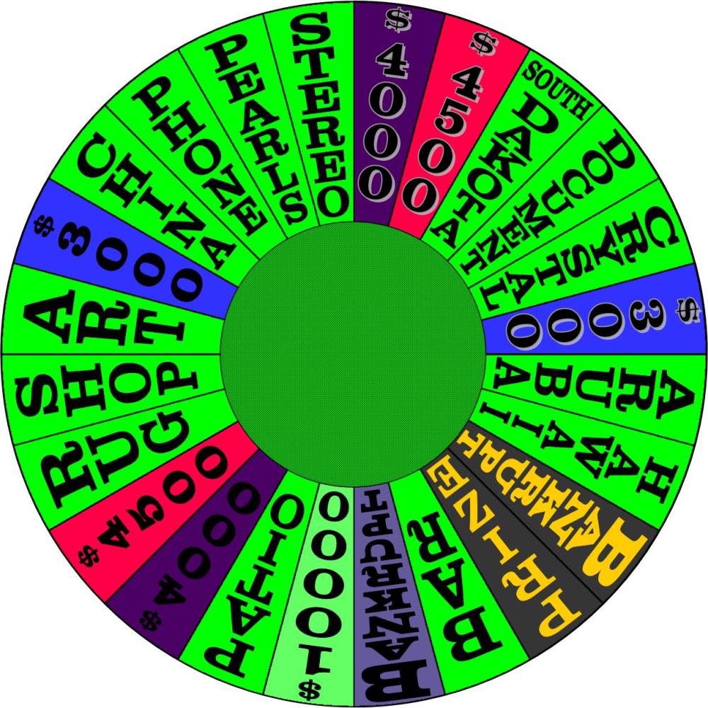 Wheel of Prizes 4 by germanname