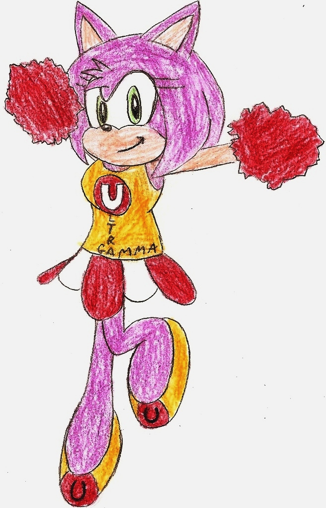 Rosie Cheering for Ultragamma by germanname