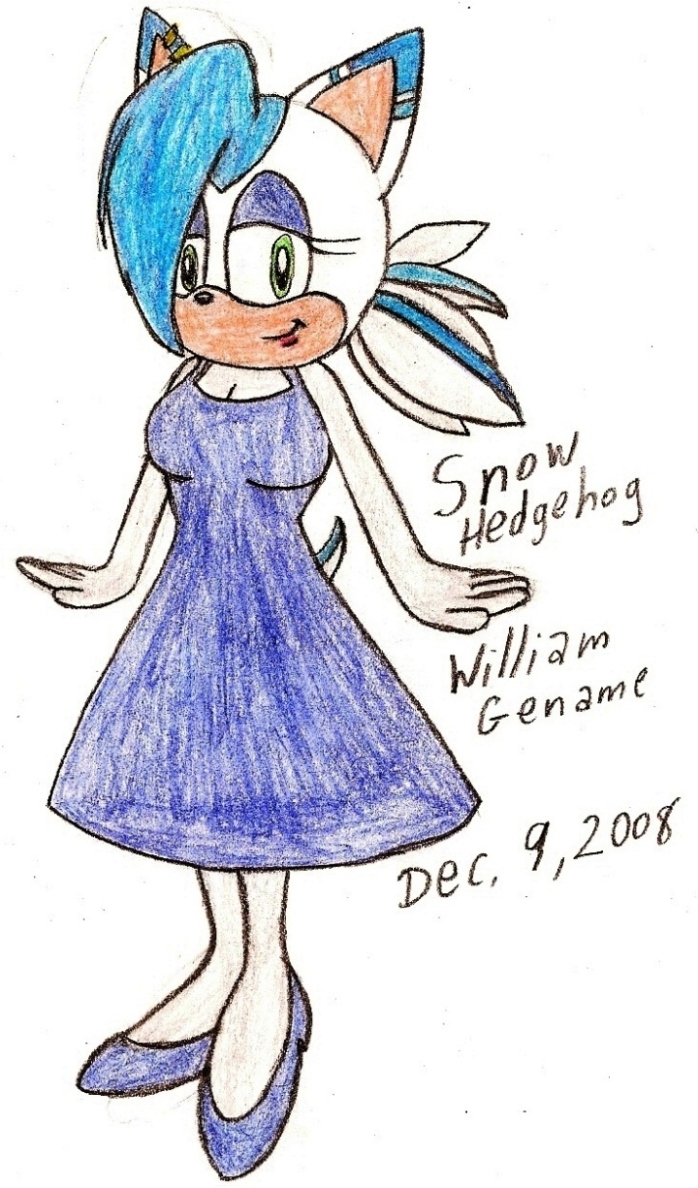 Snow White, Snow Blue by germanname
