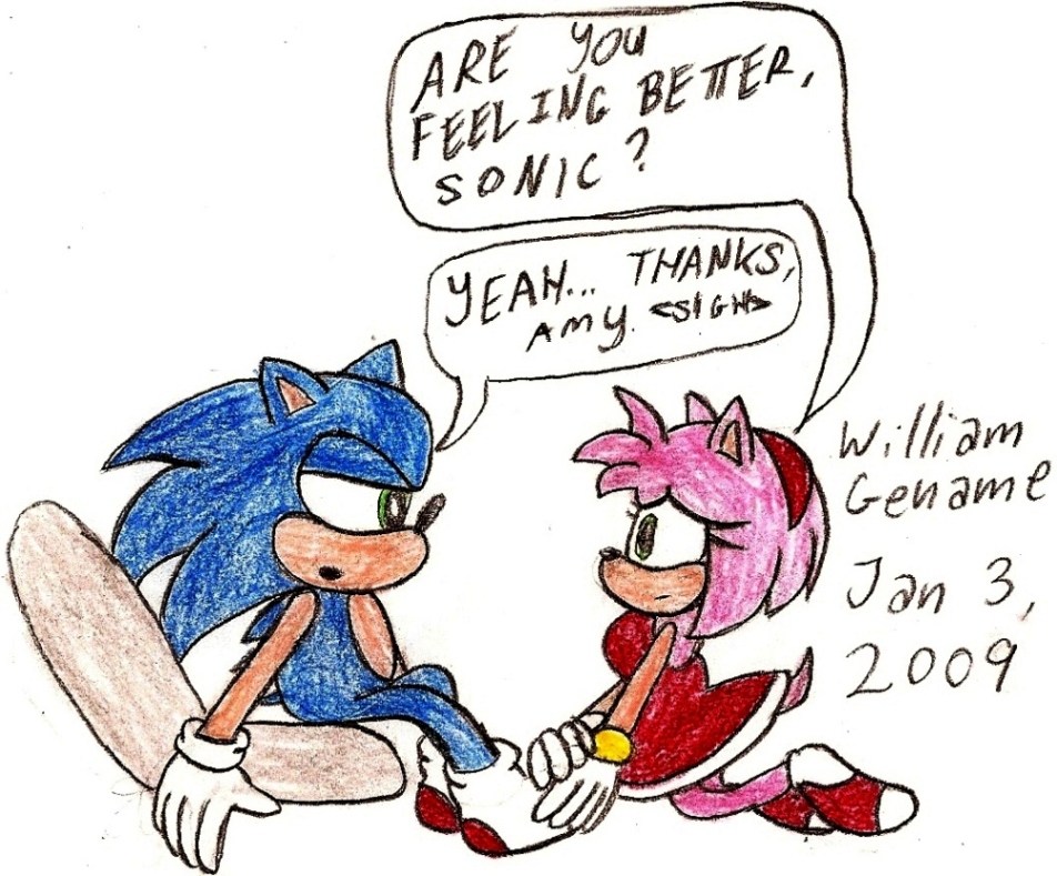 Sonic S Foot Massage By Germanname Fanart Central