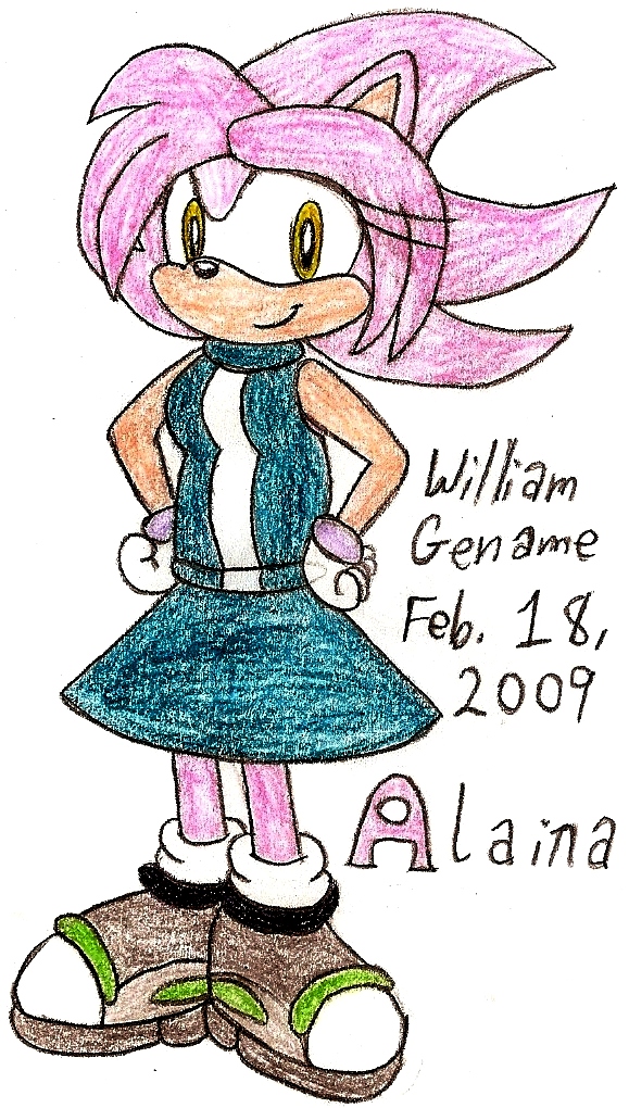 Alaina Hedgehog by germanname