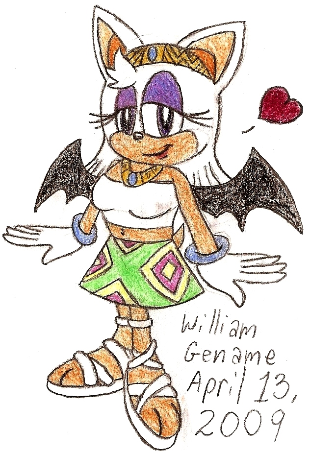 Ancient Bat Babe by germanname