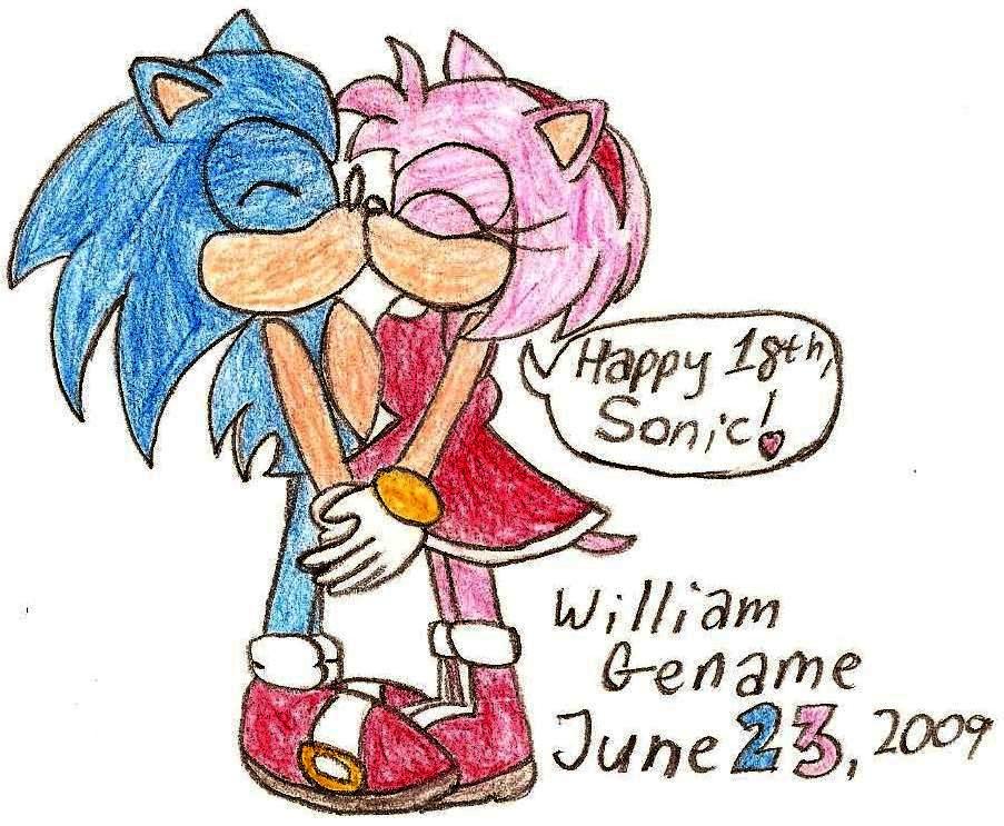 Sonic's 18th Anniversary Gift by germanname