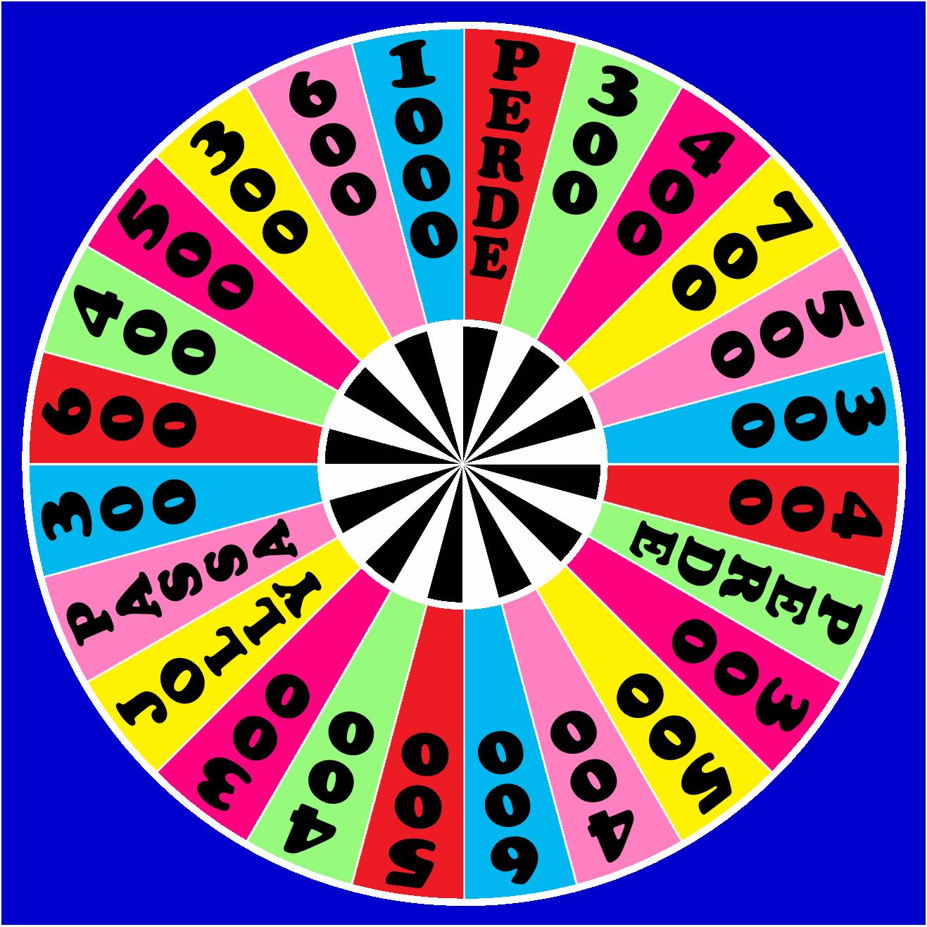 La Ruota Della Fortuna Board Game Spinner by germanname