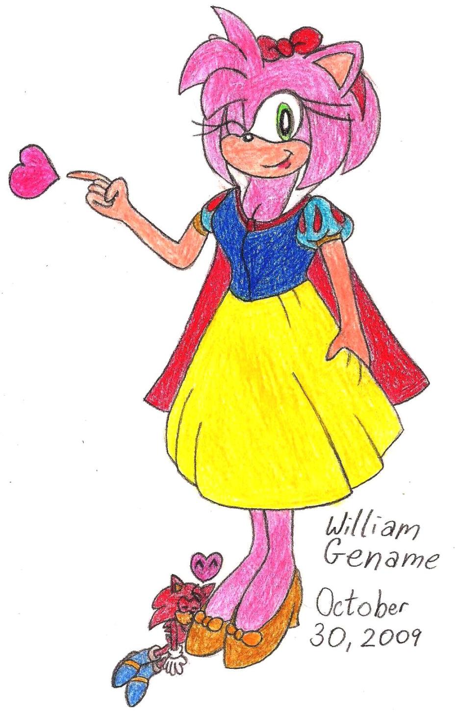 GTS Amy as Snow White by germanname