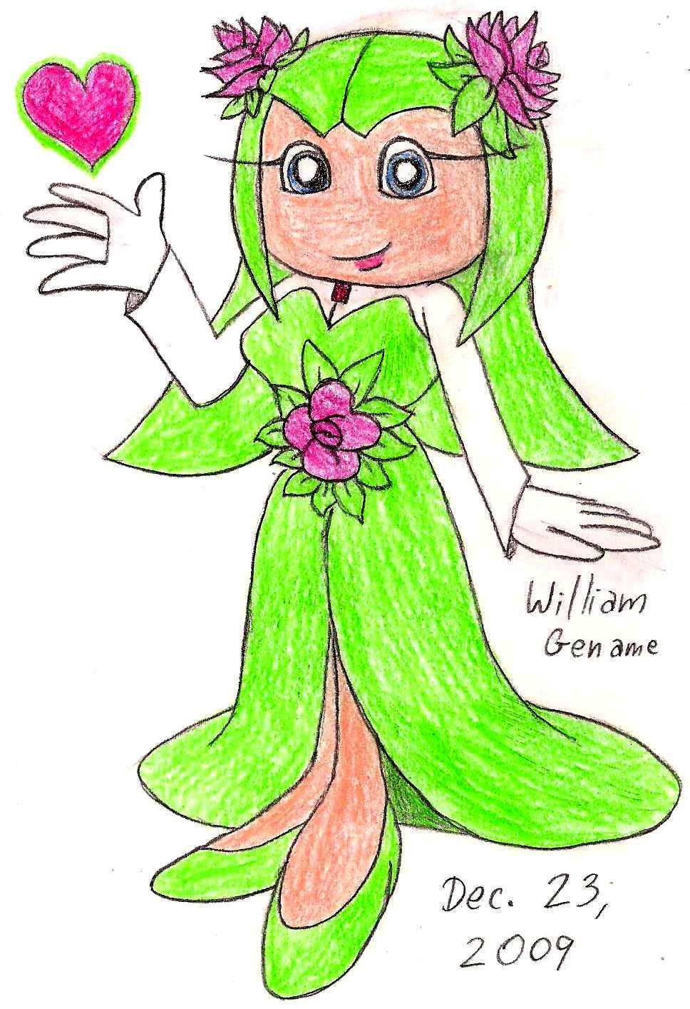 Cosmo's Green Amy Dress by germanname