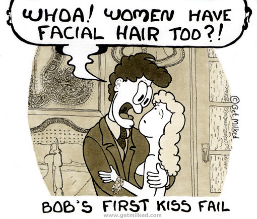 Bob's First Kiss Fail by getmilked
