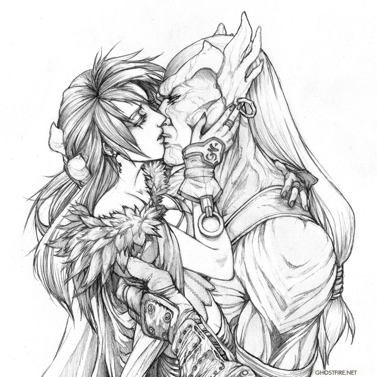 Lord Kain's Kiss by ghostfire