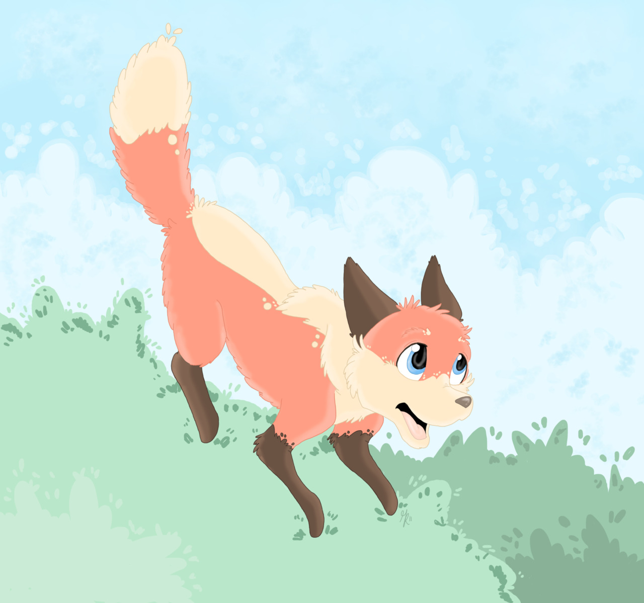 Fox thing by gillustrations