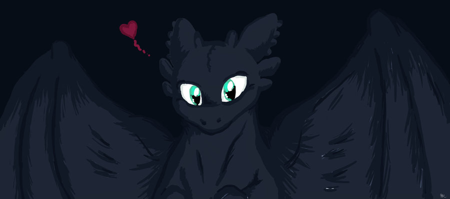 Toothless by gillustrations