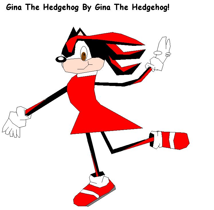 Ginna The Hedgehog On Paint by ginathehedgehog