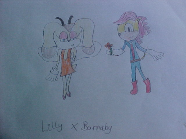LillyxBarnaby by ginathehedgehog