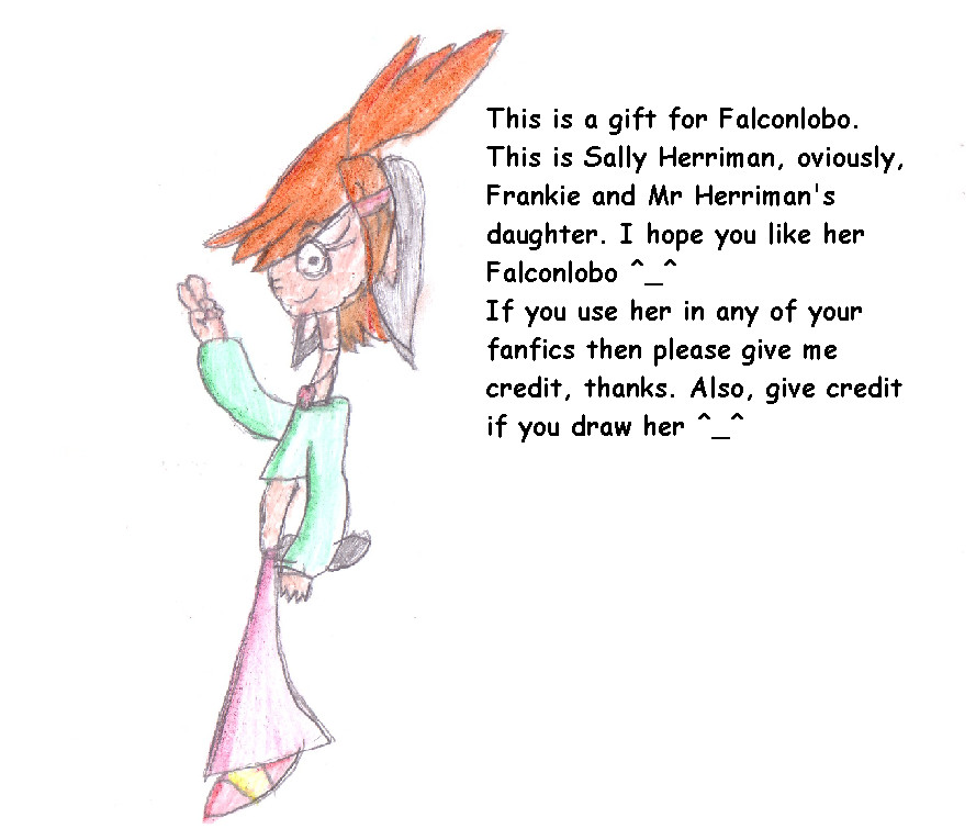 Sally Herriman Gift For Falconlobo by ginathehedgehog