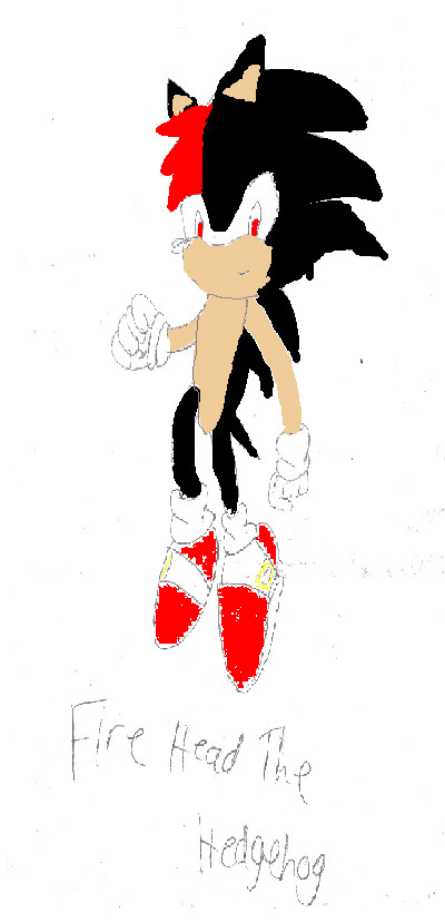 Firehead The Hedgehog *Request From Firehead) by ginathehedgehog