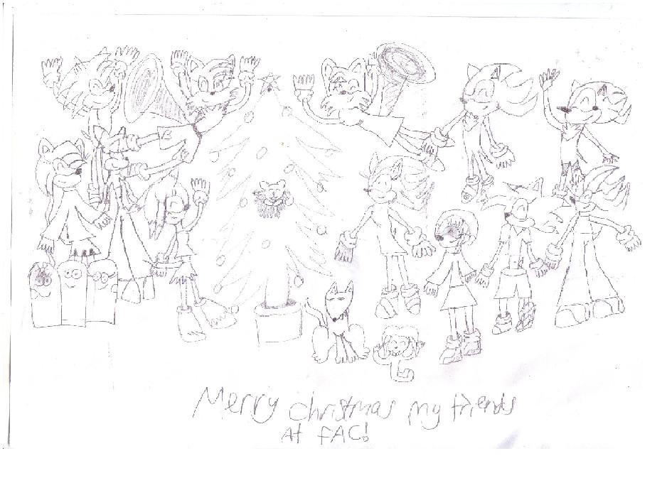 Happy Christmas To All My Friends Here At FAC!!! by ginathehedgehog