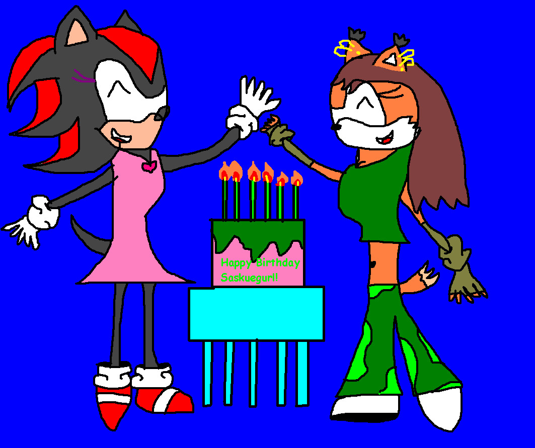 Late) Birthday Gift For SaskueGurl! by ginathehedgehog