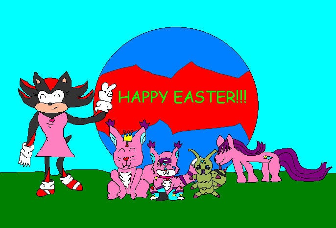 HAPPY EASTER!!! by ginathehedgehog