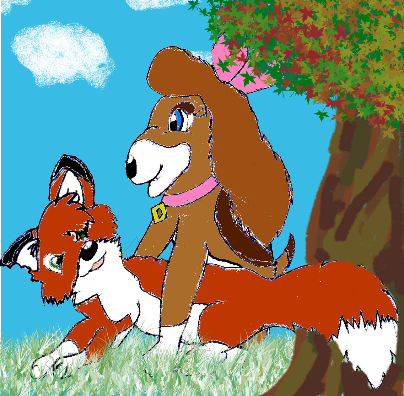 Oliver And Rapsody *Request From AquaBerry15 For Winning The Name Contest!* by ginathehedgehog