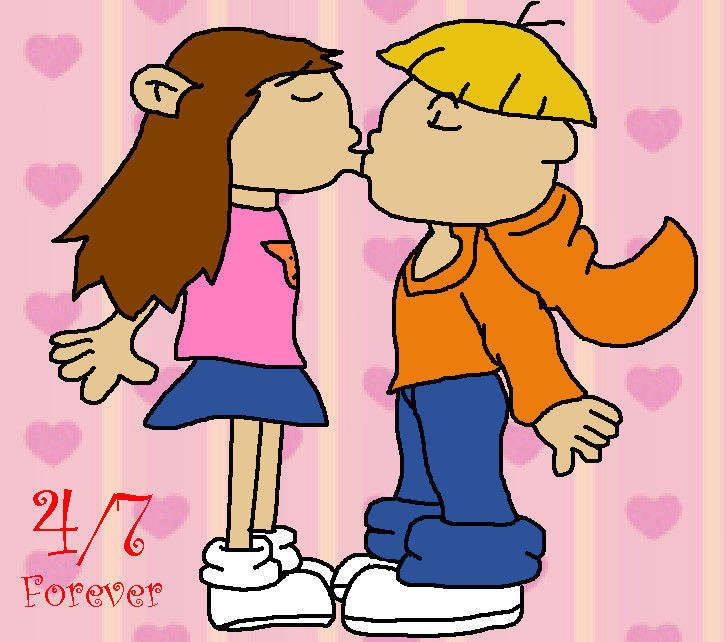 Numbuh 4 And Numbuh 7 Kiss by ginathehedgehog