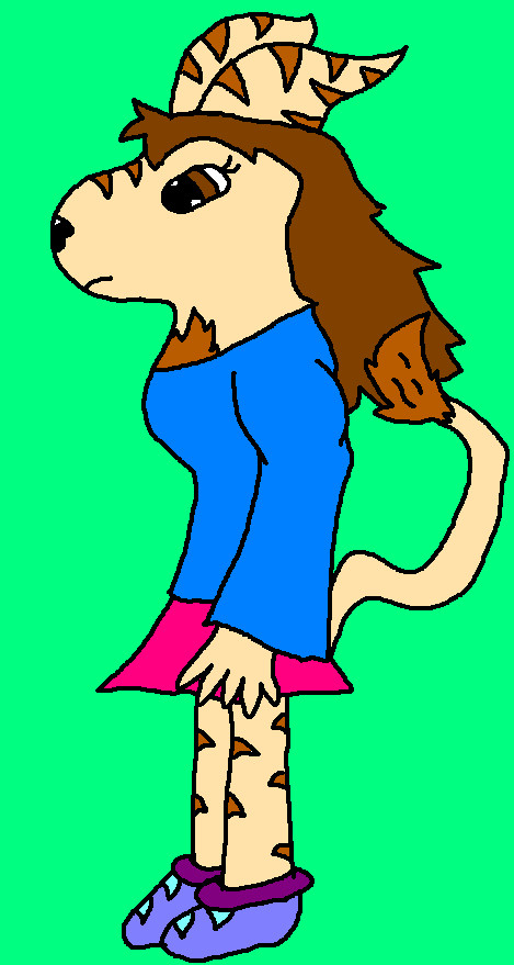 Gina The Lombax by ginathehedgehog