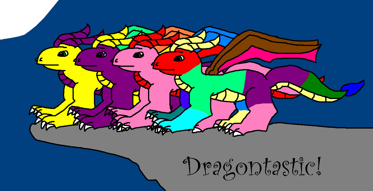 Dragontastic by ginathehedgehog