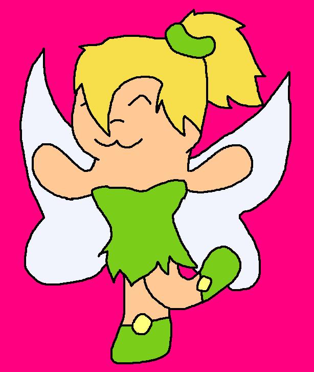 Chibi Tinkerbell *Request From DimondCookie9* by ginathehedgehog