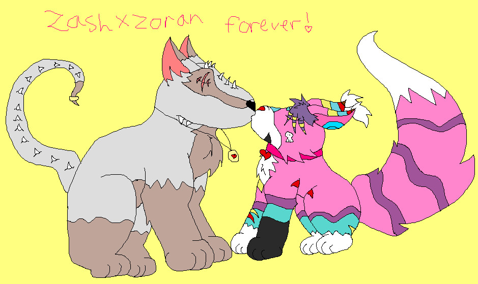 Zashomon And Zorannmon *Gift For Aquaberry15* by ginathehedgehog