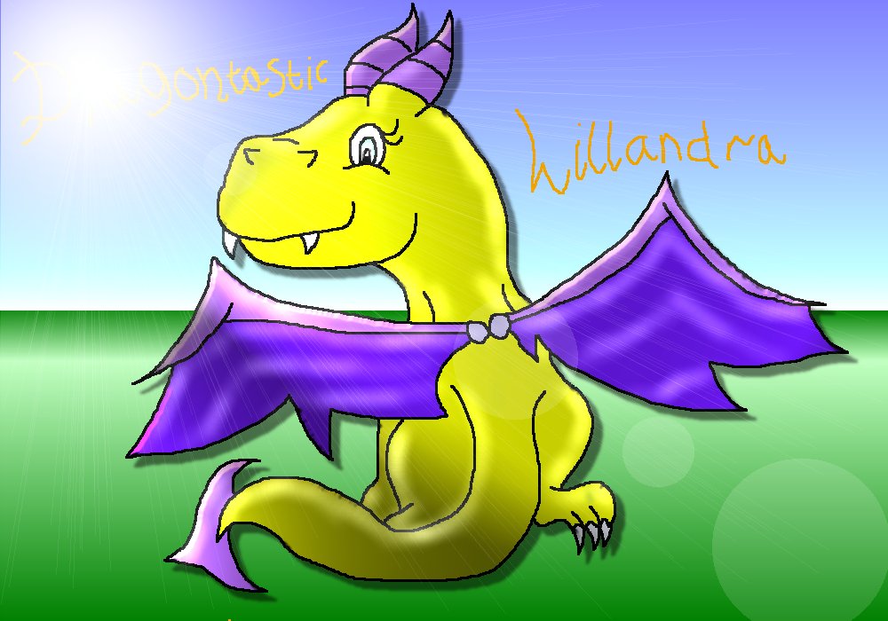 Dragontastic - Lillandra by ginathehedgehog