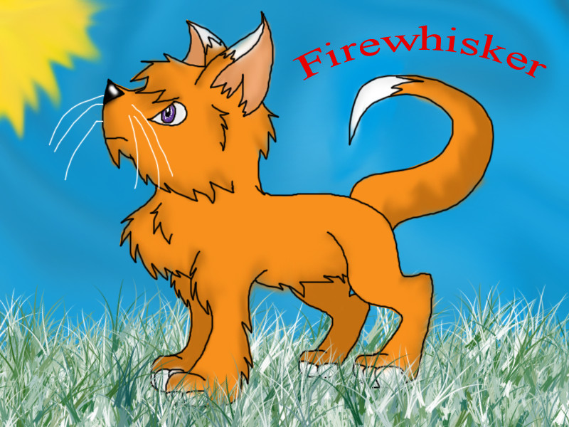 Firewhisker by ginathehedgehog