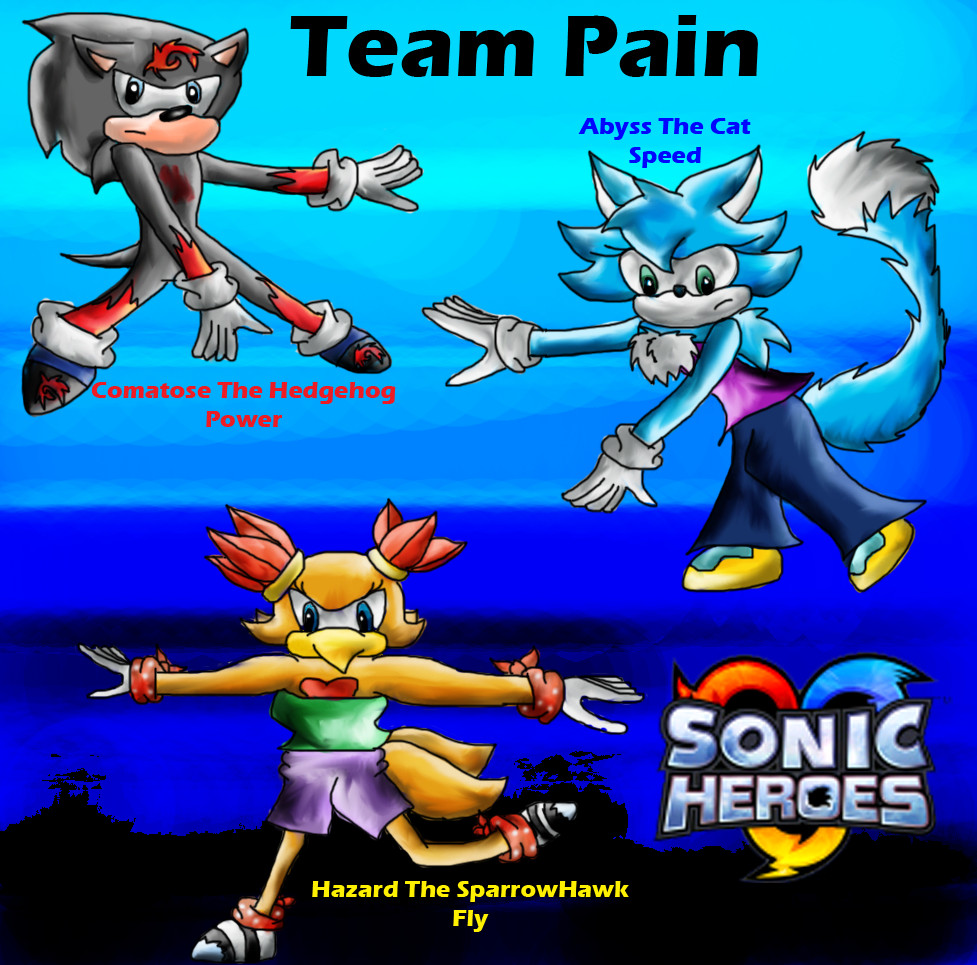 Team Pain by ginathehedgehog